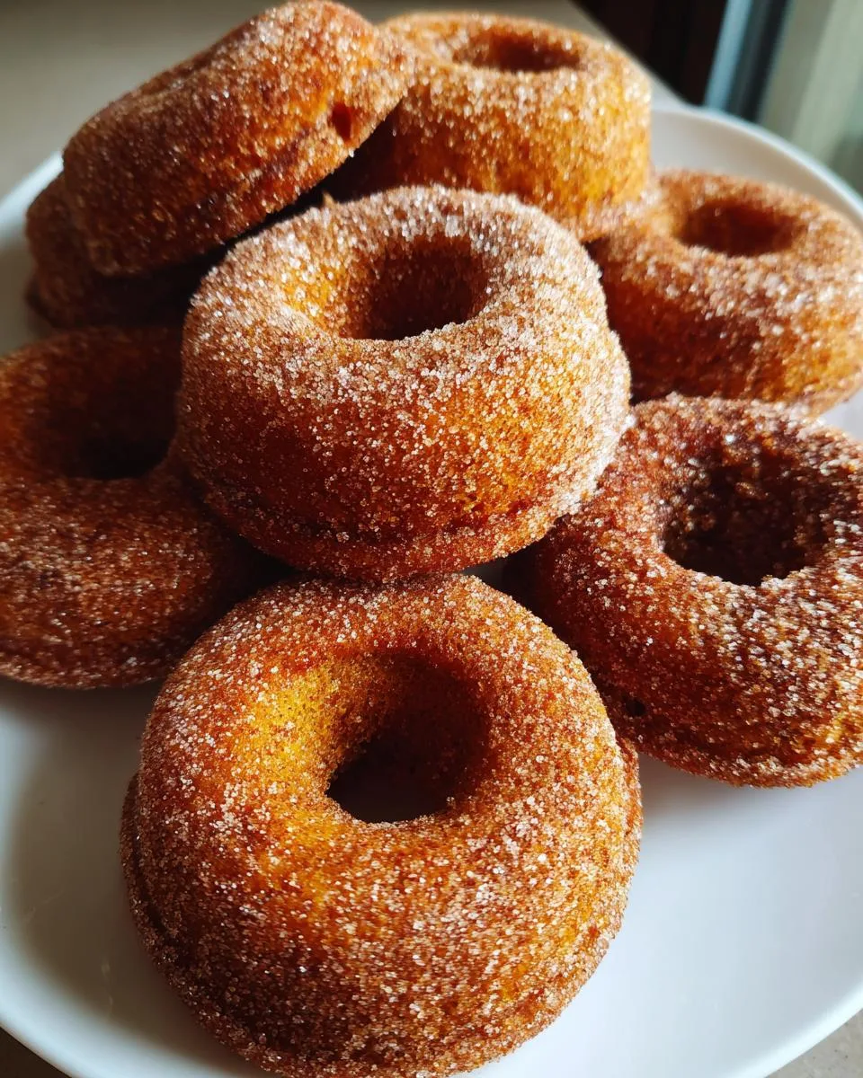 Heavenly Pumpkin Donuts with Cinnamon Sugar in 12 Minutes 7 Pumpkin Donuts with Cinnamon Sugar - detail 2