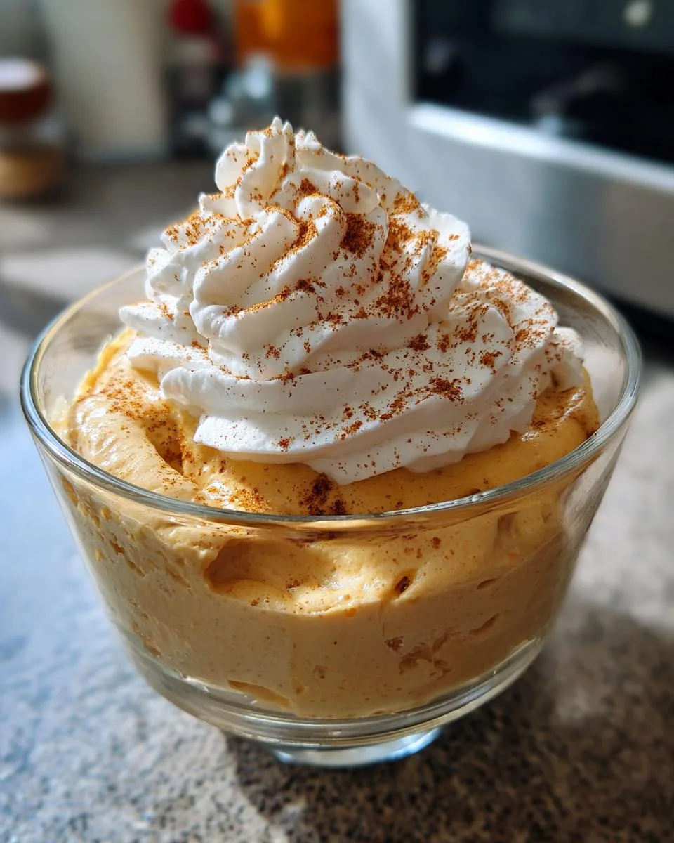 Dreamy 15-Minute Pumpkin Mousse That Melts in Your Mouth 8 Pumpkin Mousse - detail 3