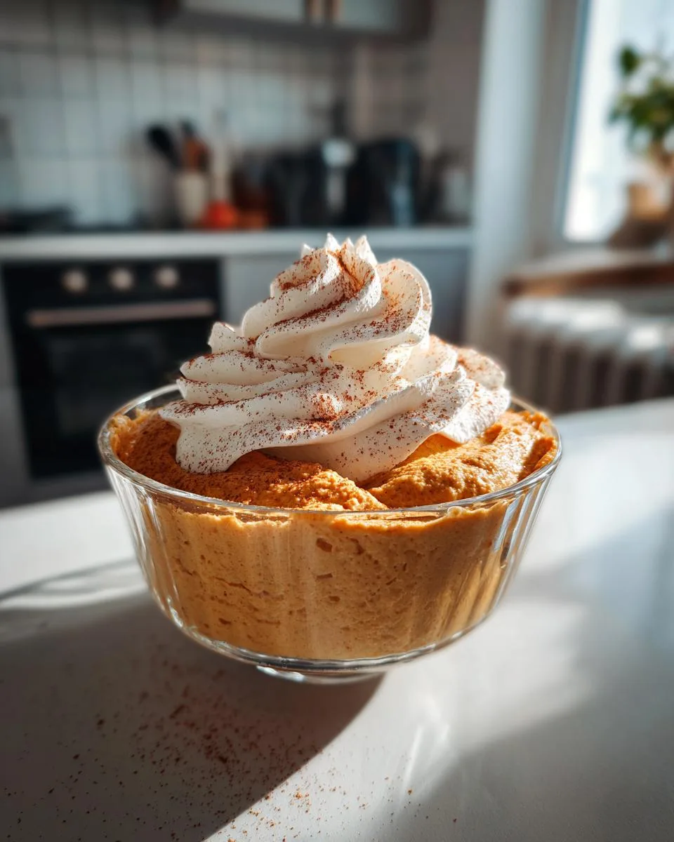 Dreamy 15-Minute Pumpkin Mousse That Melts in Your Mouth 9 Pumpkin Mousse - detail 4