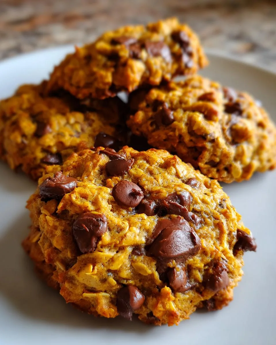 35 Irresistible Pumpkin Oatmeal Chocolate Chip Cookies You Need Now 5 Pumpkin Oatmeal Chocolate Chip Cookies - detail 1