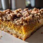 Pumpkin Pie Bars with Streusel Topping