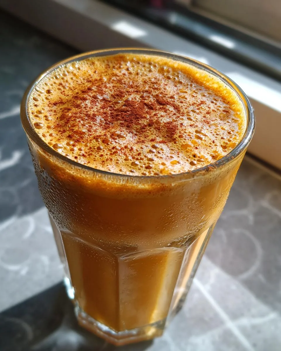 Pumpkin Smoothie with Banana - detail 1