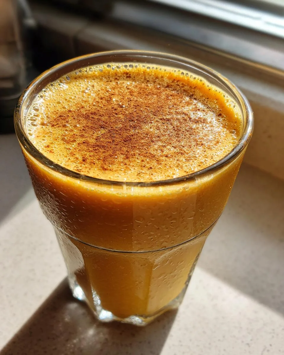 Pumpkin Smoothie with Banana - detail 4