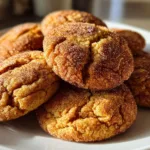 Pumpkin Snickerdoodle Cookies