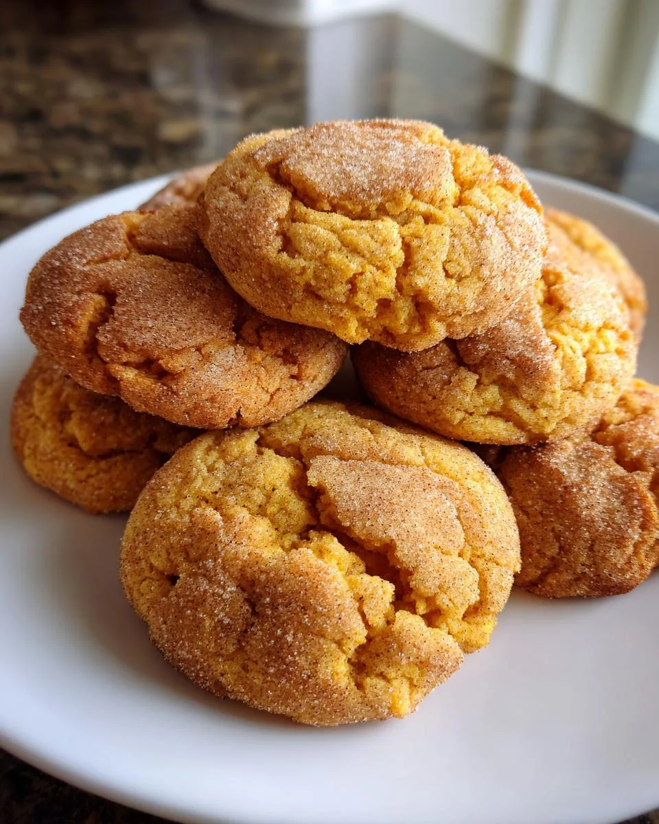 Pumpkin Snickerdoodle Cookies - detail 4