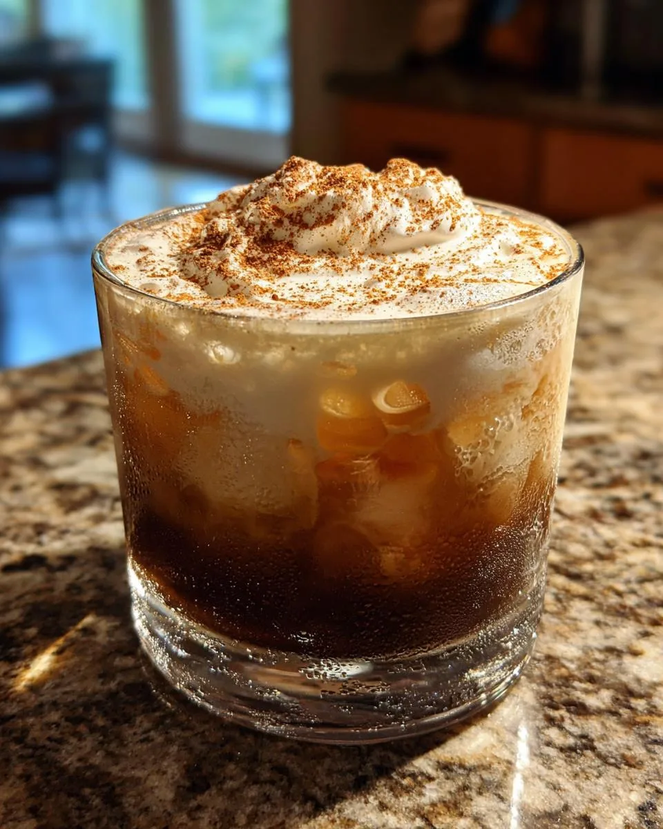 Creamy Pumpkin Spice White Russian Cocktail Recipe in 5 Steps 8 Pumpkin Spice White Russian Cocktail - detail 3