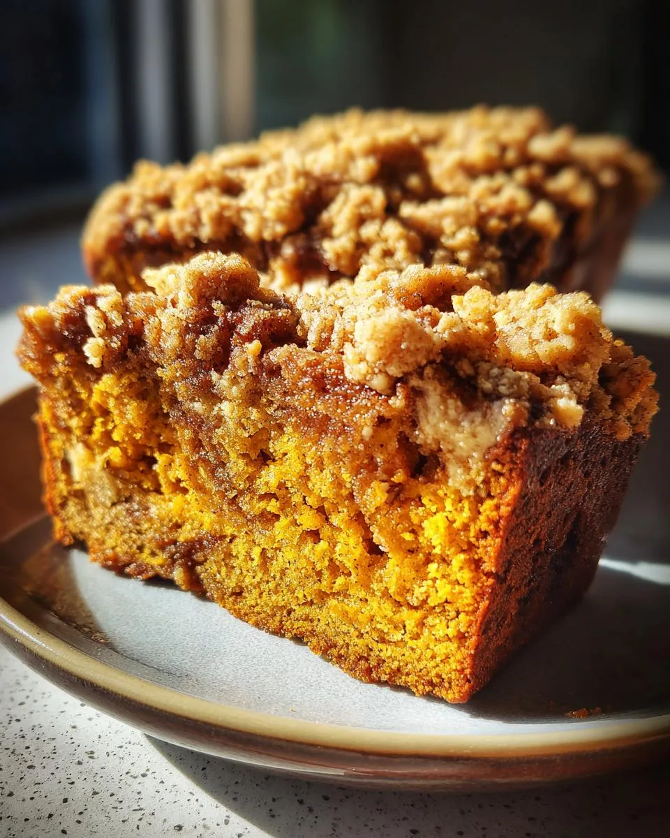 Pumpkin Streusel Bread - detail 1