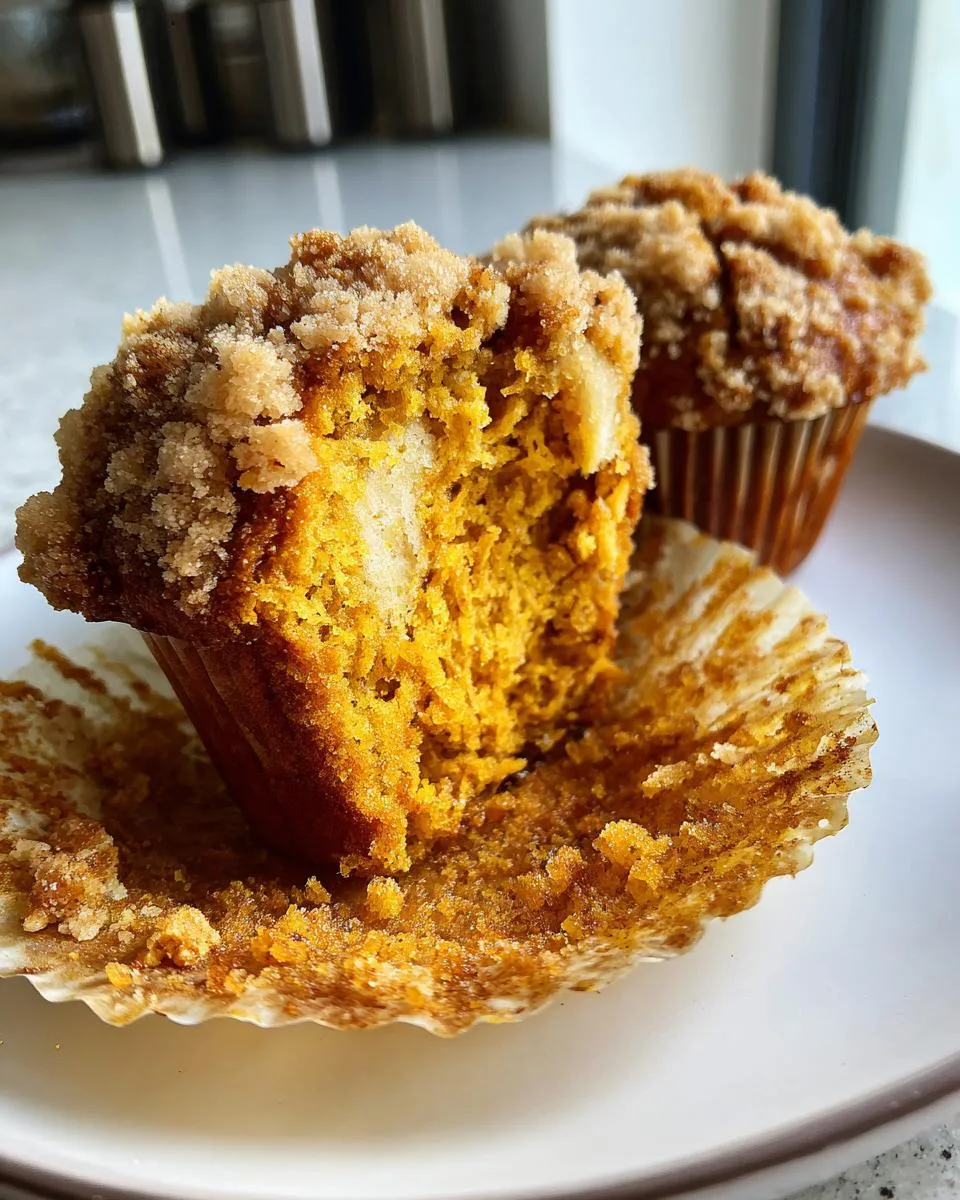 Pumpkin Streusel Muffins - detail 1