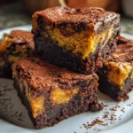 Pumpkin Swirl Brownies