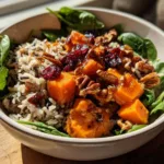 Pumpkin and Wild Rice Autumn Bowl