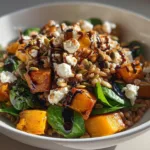 Roasted Pumpkin and Farro Salad