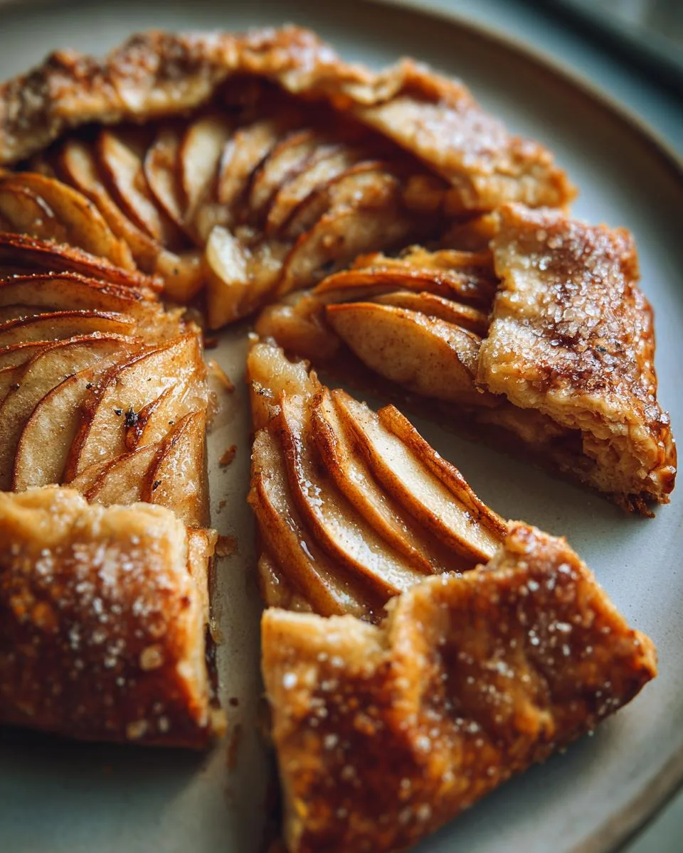 Irresistible 3-Ingredient Rustic Apple Galette You'll Crave! 5 Rustic Apple Galette - detail 2