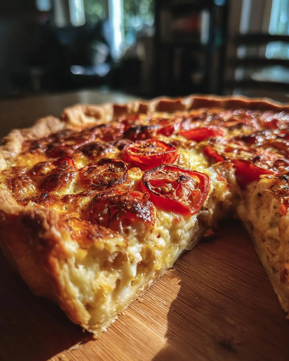 Perfect Southern Tomato Pie Recipe with 4 Juicy Layers 7 Southern tomato pie recipe - detail 2