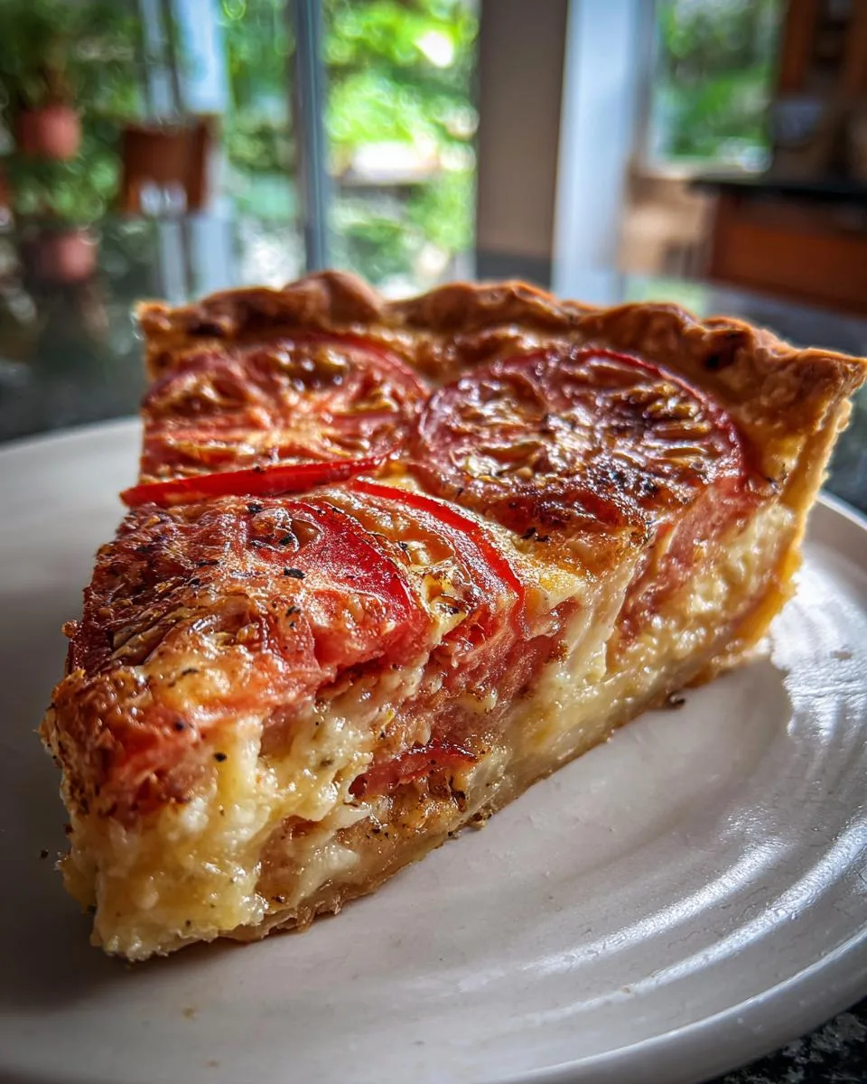Perfect Southern Tomato Pie Recipe with 4 Juicy Layers 9 Southern tomato pie recipe - detail 4