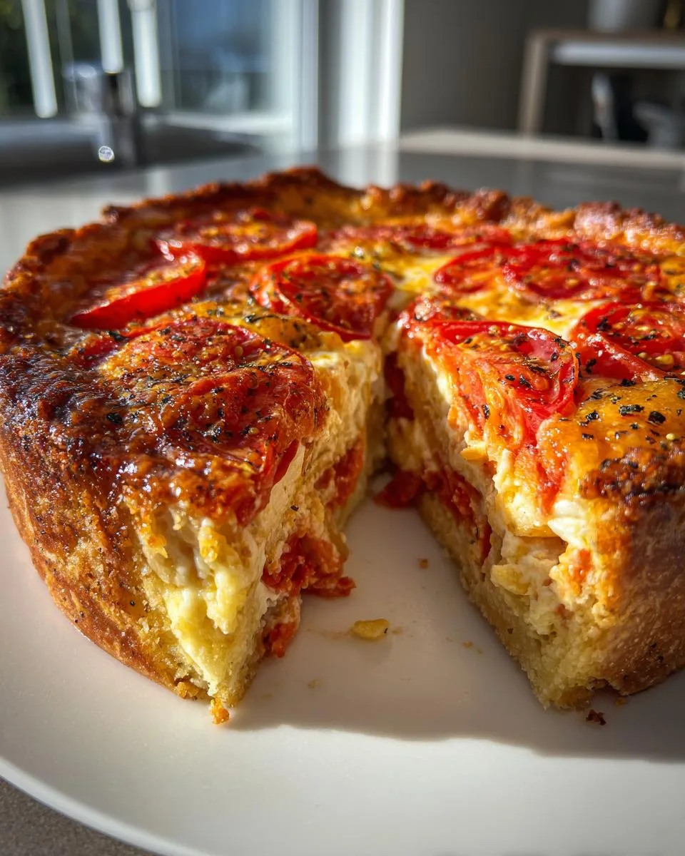 Irresistible TikTok Tomato Pie Recipe - 10-Min Prep Magic 5 TikTok tomato pie recipe - detail 1