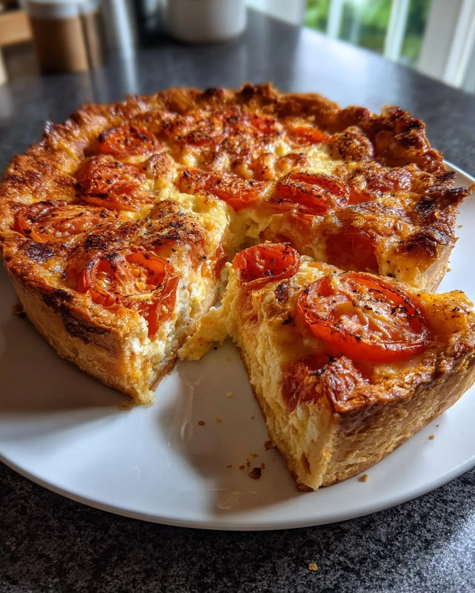 Irresistible TikTok Tomato Pie Recipe - 10-Min Prep Magic 7 TikTok tomato pie recipe - detail 3