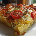 Tomato pie casserole