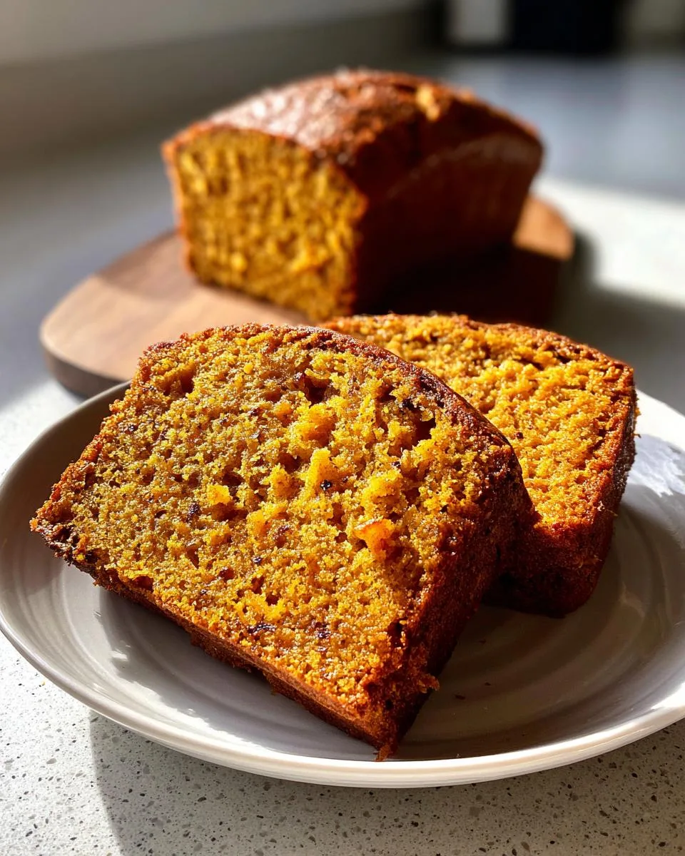 Whole Wheat Pumpkin Bread - detail 3