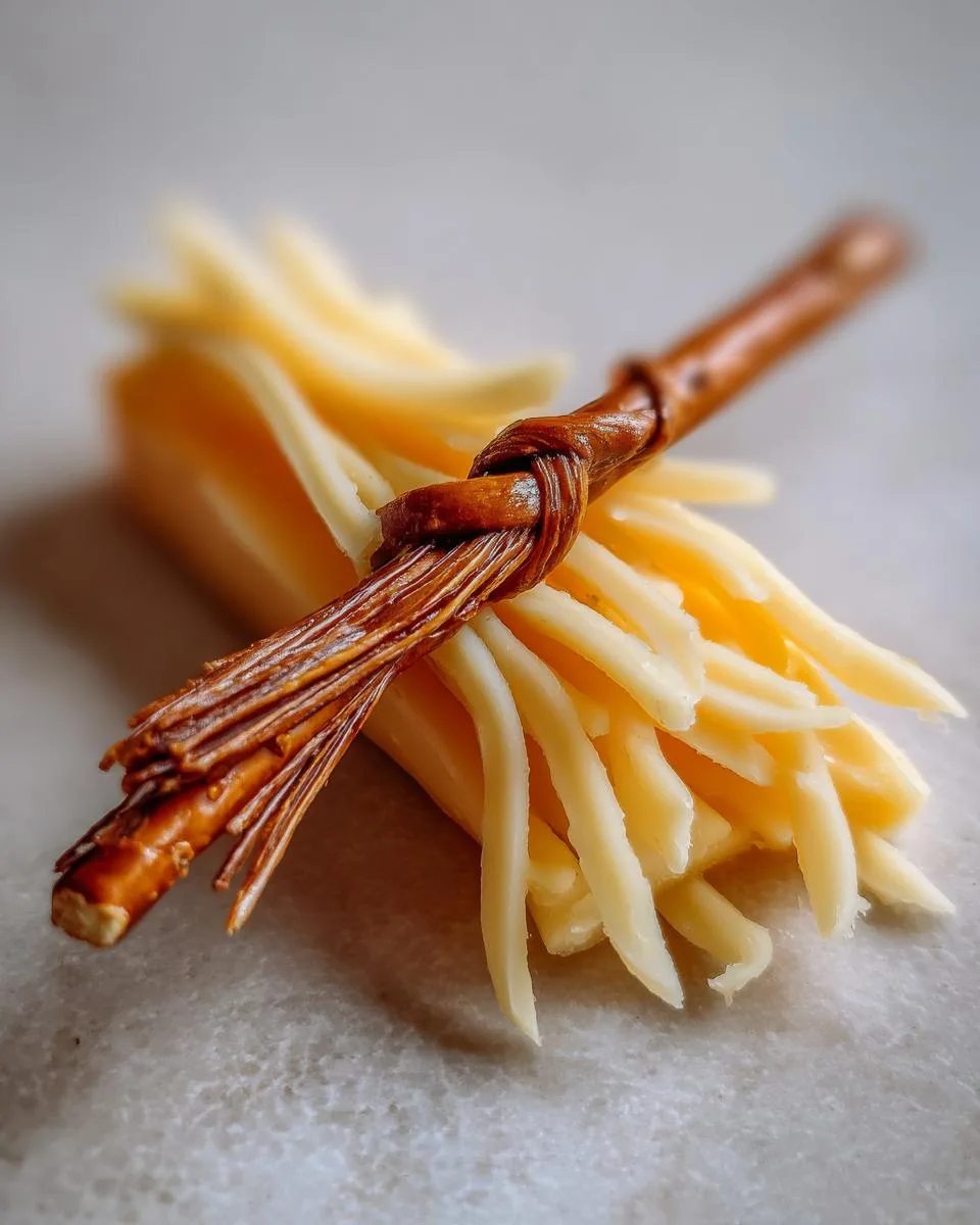 Witch’s Broomstick Cheese Snacks - detail 2