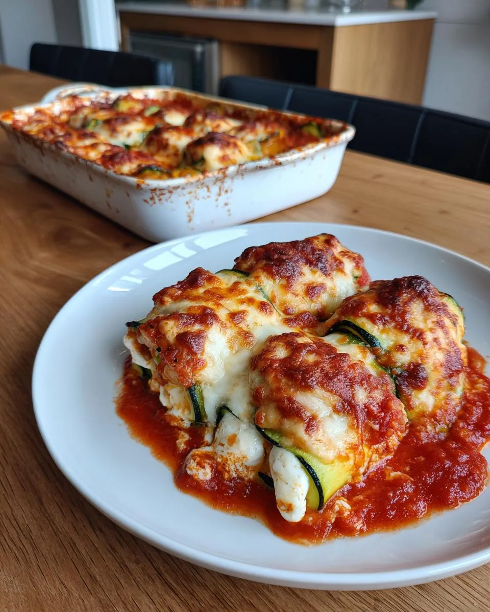 Zucchini Lasagna Roll-Ups - detail 2