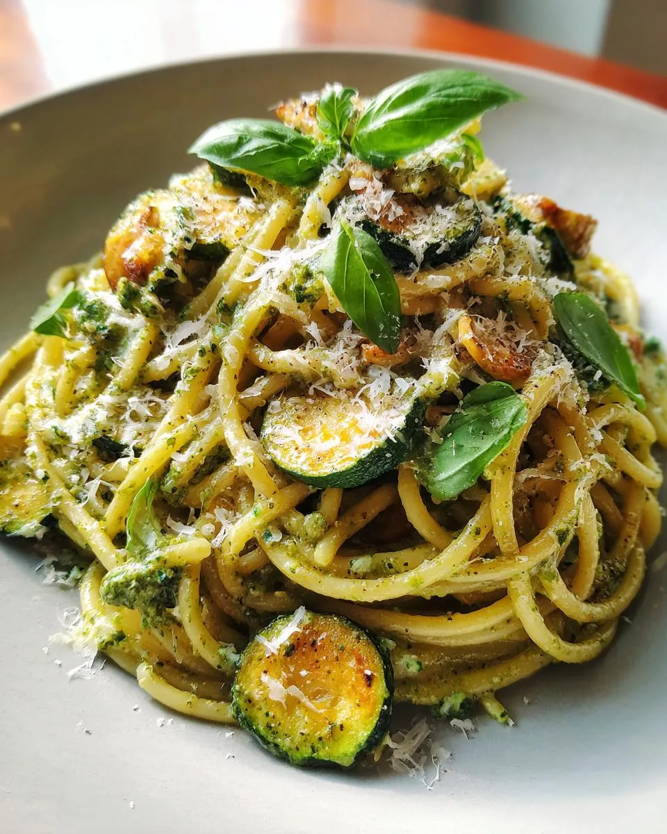 25-Min Zucchini Pesto Pasta: Unbeatable Fresh & Easy Feast! 5 Zucchini Pesto Pasta - detail 1