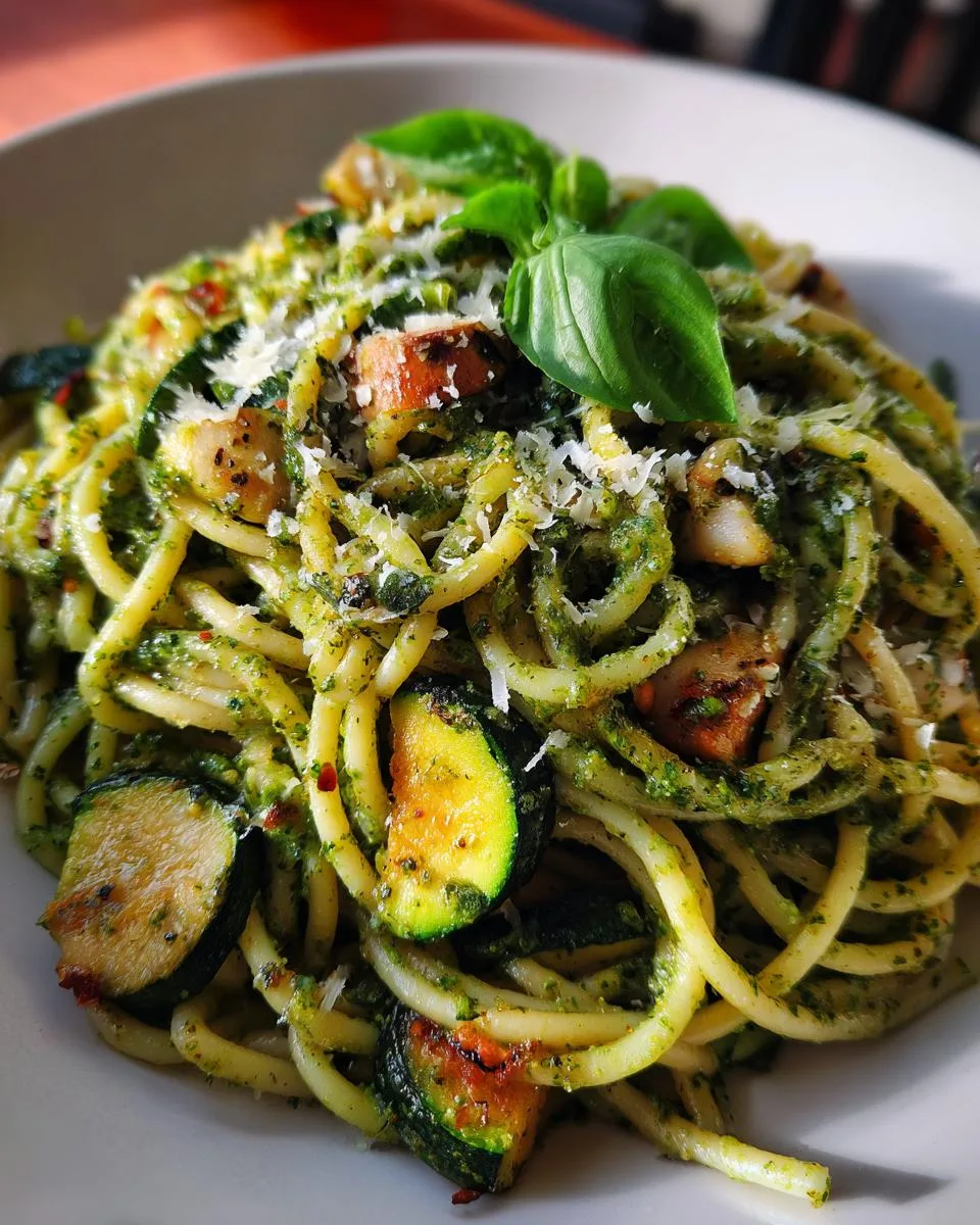 25-Min Zucchini Pesto Pasta: Unbeatable Fresh & Easy Feast! 6 Zucchini Pesto Pasta - detail 2