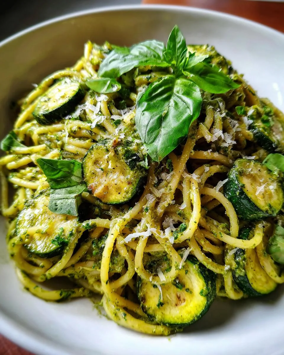 25-Min Zucchini Pesto Pasta: Unbeatable Fresh & Easy Feast! 7 Zucchini Pesto Pasta - detail 3