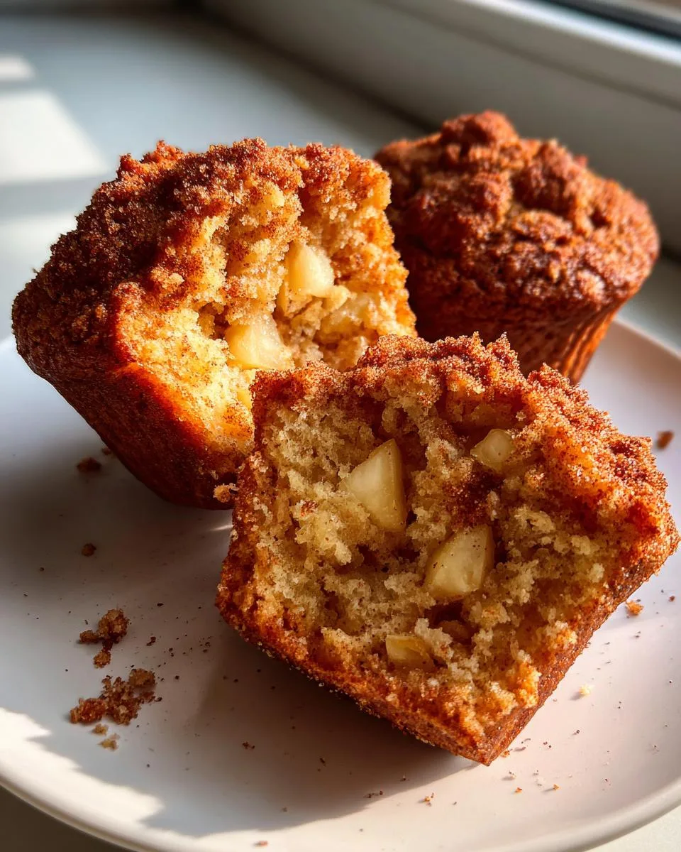 Moist Apple Cider Muffins in 3 Simple Steps - Irresistible! 4 Apple Cider Muffins - detail 1