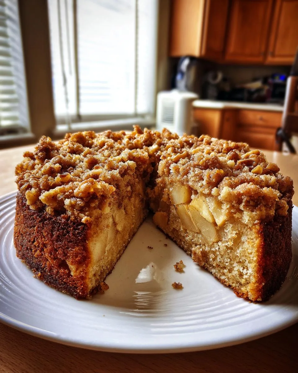 Magical Apple Coffee Cake with 2 Secret Tricks 7 Apple Coffee Cake with Crumb Topping - detail 2
