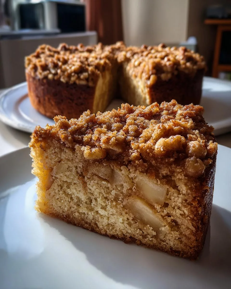 Magical Apple Coffee Cake with 2 Secret Tricks 9 Apple Coffee Cake with Crumb Topping - detail 4