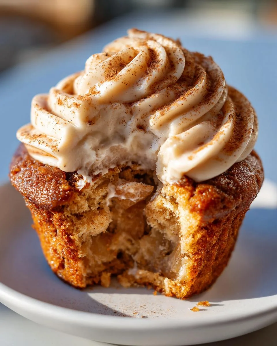 Irresistible Apple Cupcakes with Cinnamon Frosting Recipe 7 Apple Cupcakes with Cinnamon Frosting - detail 2