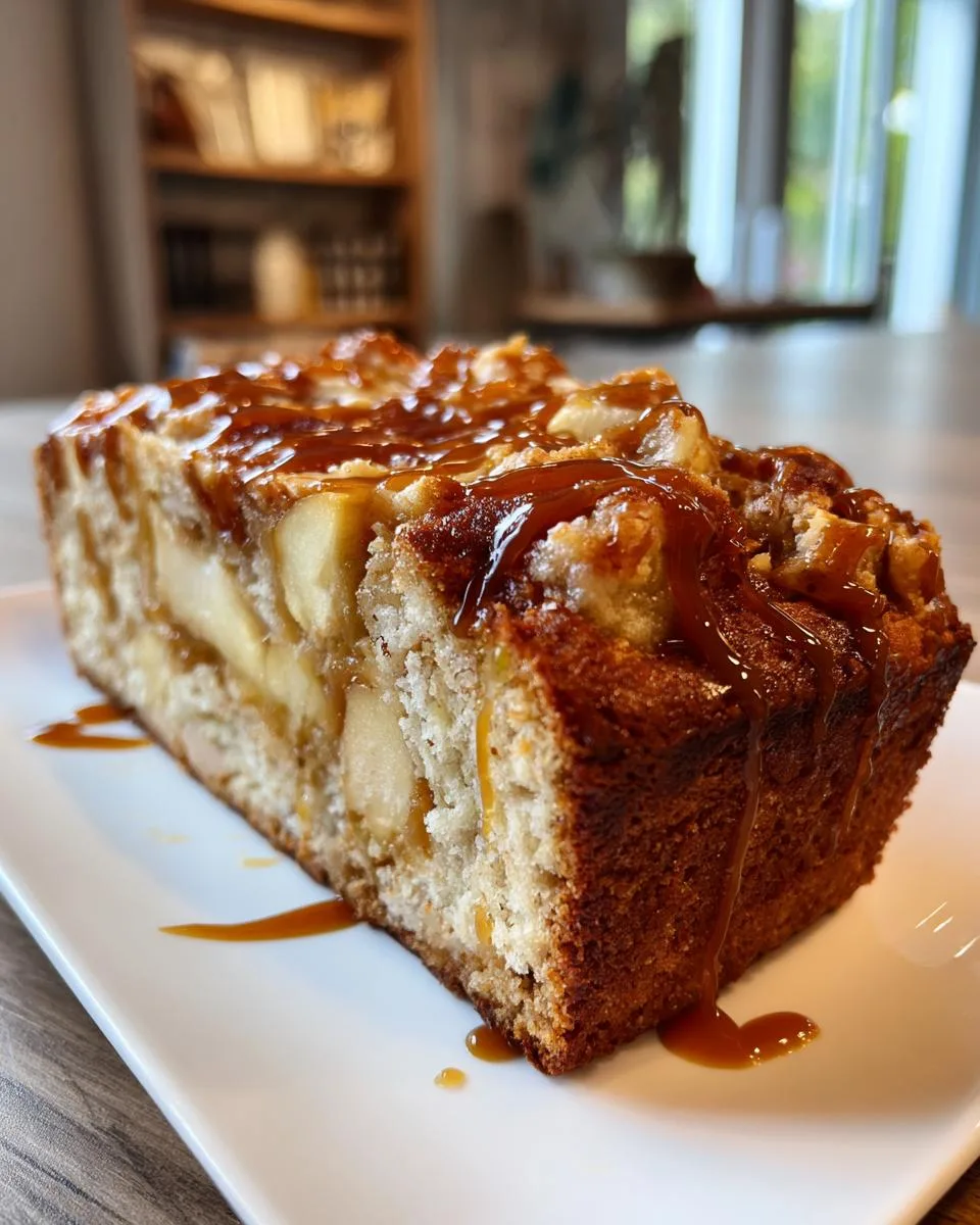 Moist Caramel Apple Bread Recipe with 50 Minutes Bake Time 3 Caramel Apple Bread - detail 1