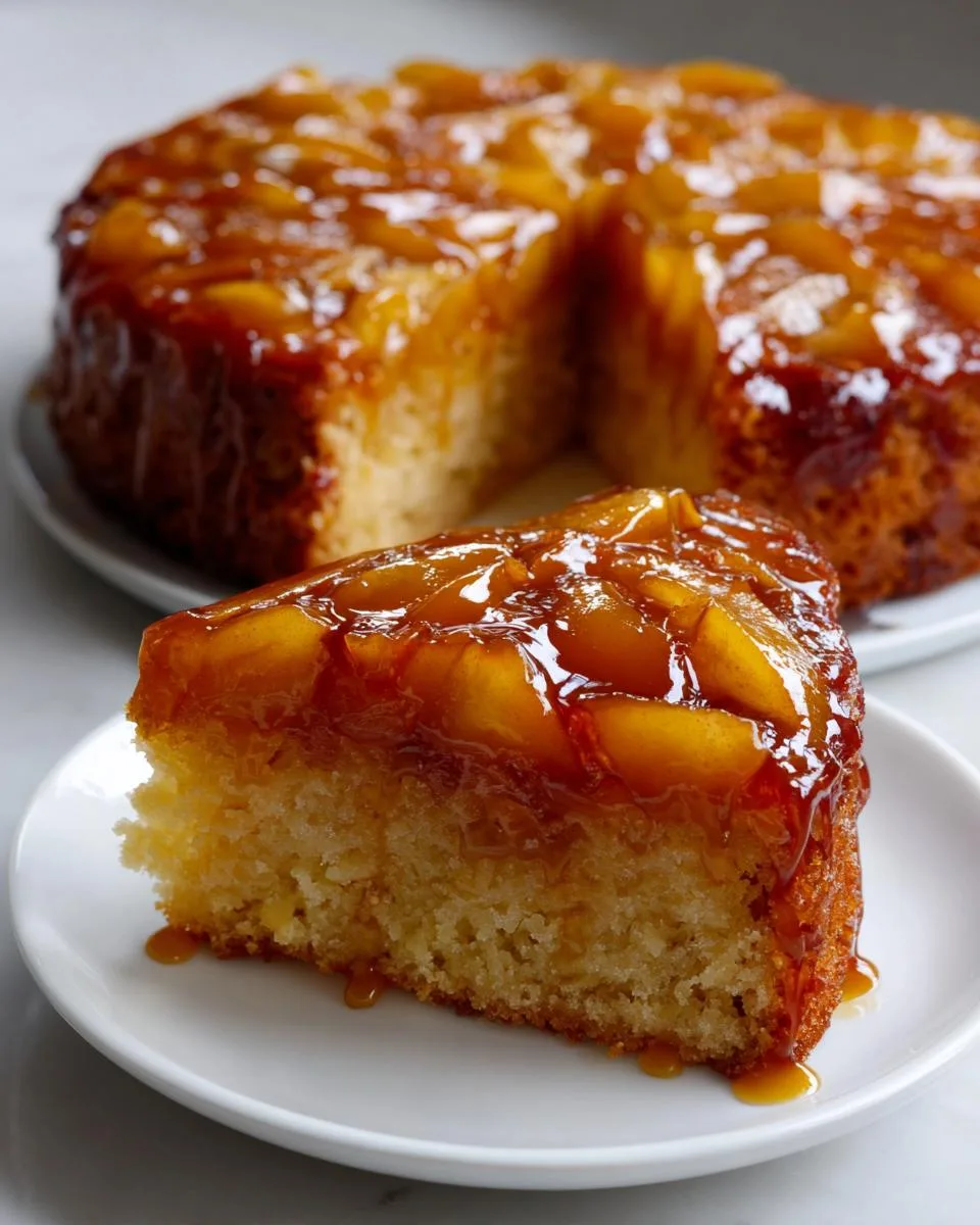 Caramel Apple Upside-Down Cake - detail 1