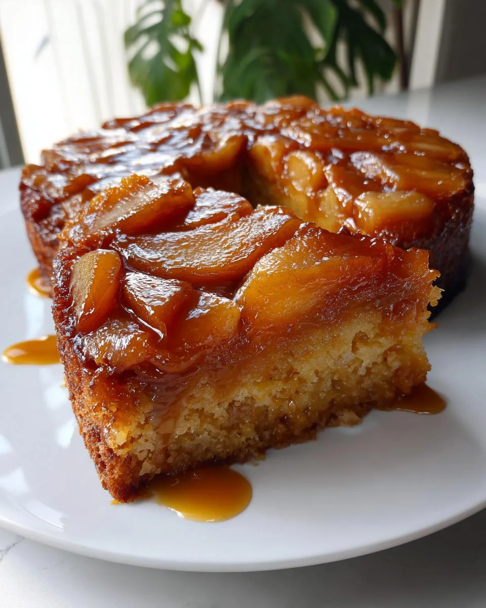 Caramel Apple Upside-Down Cake - detail 2