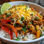 Chicken Fajita Taco Bowls