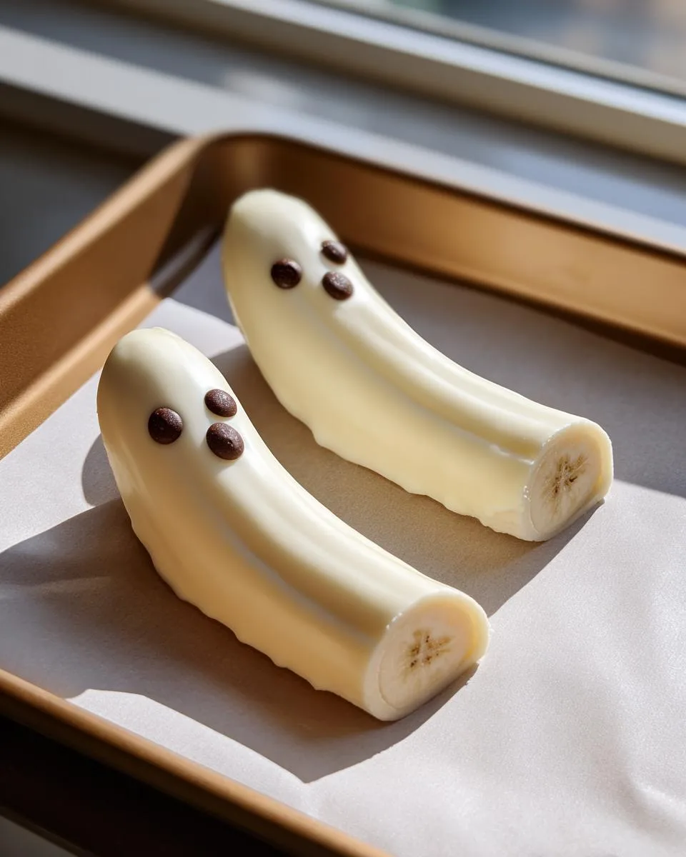 Adorable Ghost Bananas in Just 10 Minutes! 7 Ghost Bananas - detail 2