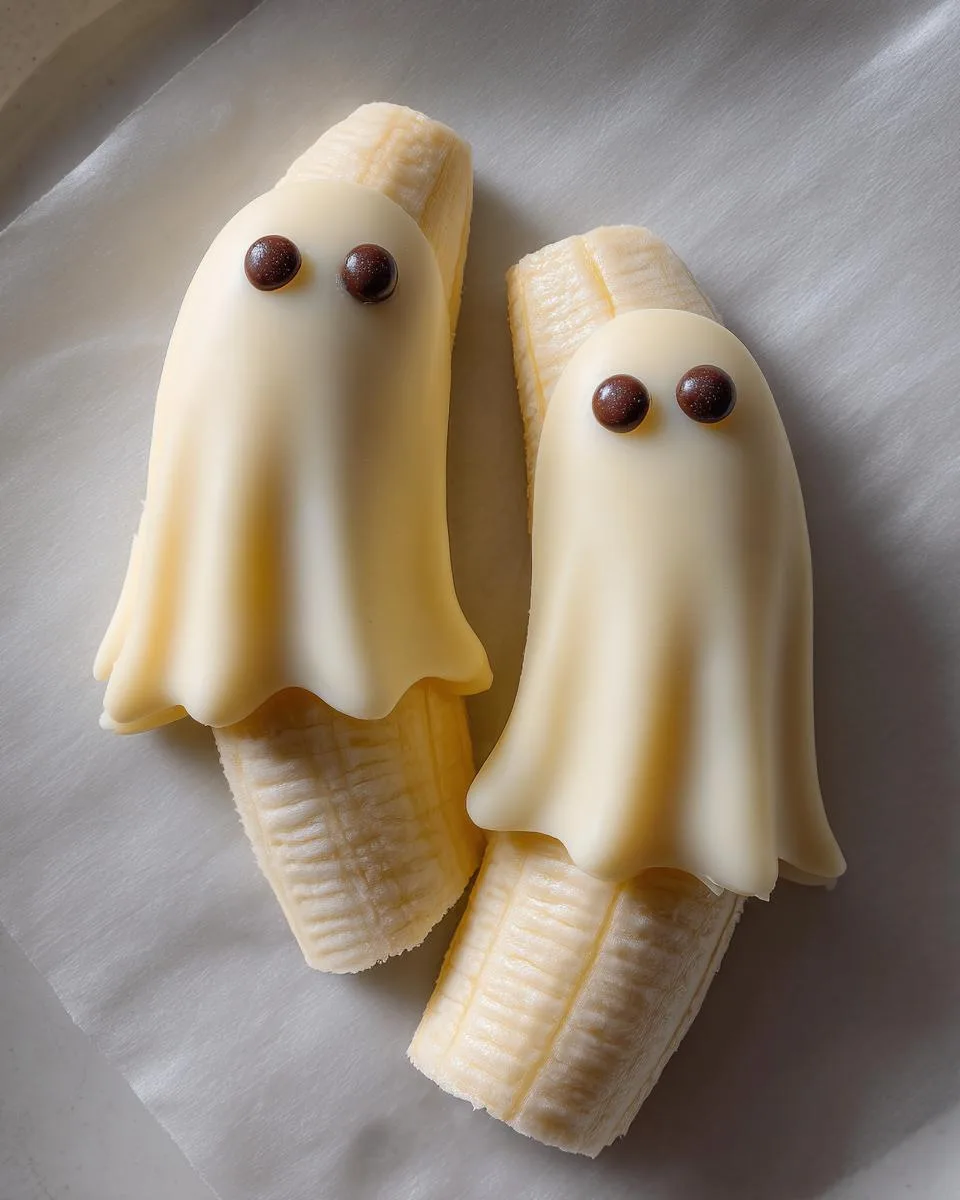 Adorable Ghost Bananas in Just 10 Minutes! 8 Ghost Bananas - detail 3