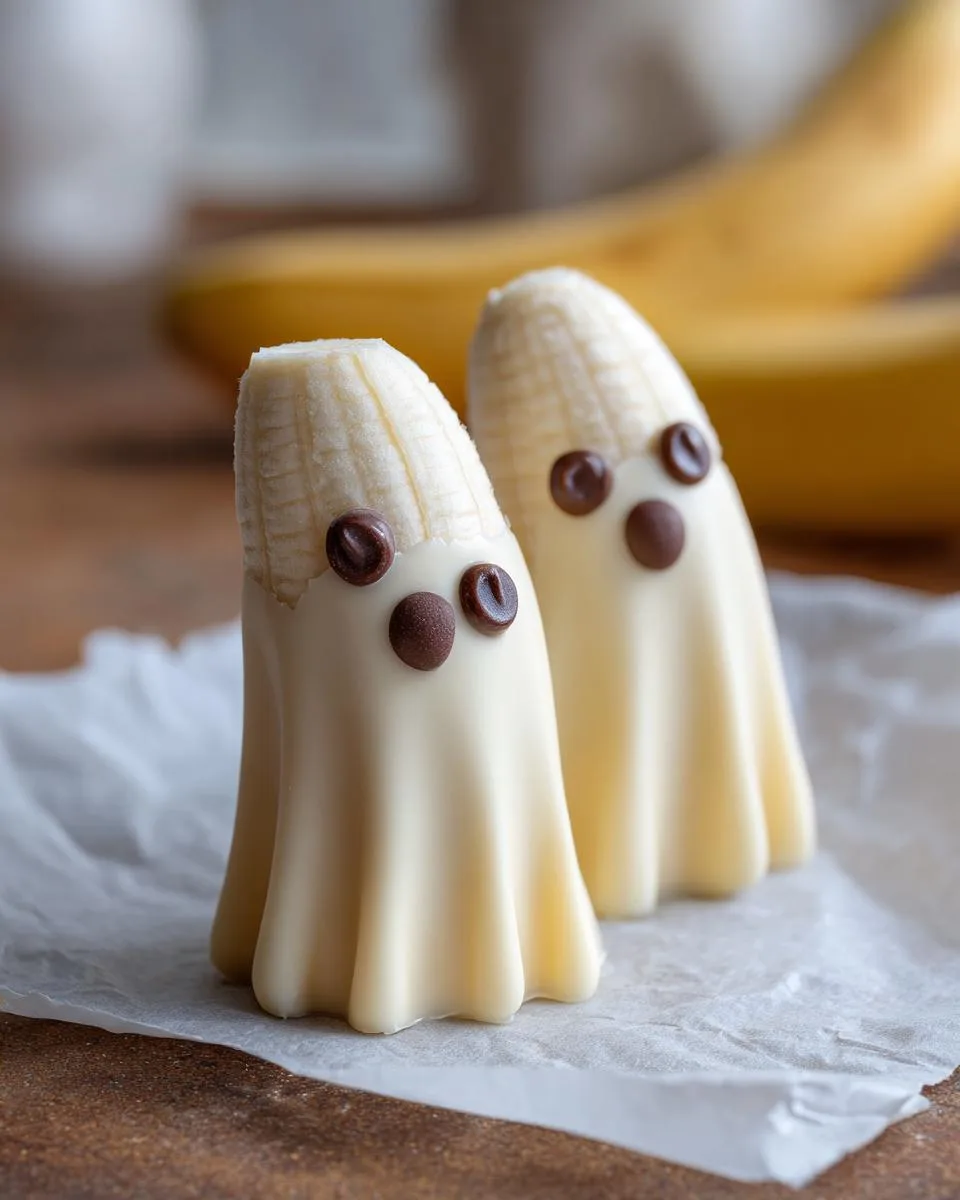 Adorable Ghost Bananas in Just 10 Minutes! 9 Ghost Bananas - detail 4