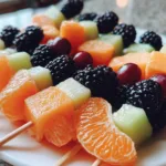 Halloween Fruit Kabobs