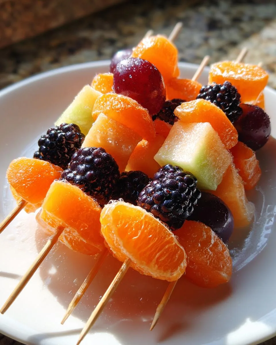 Halloween Fruit Kabobs - detail 2