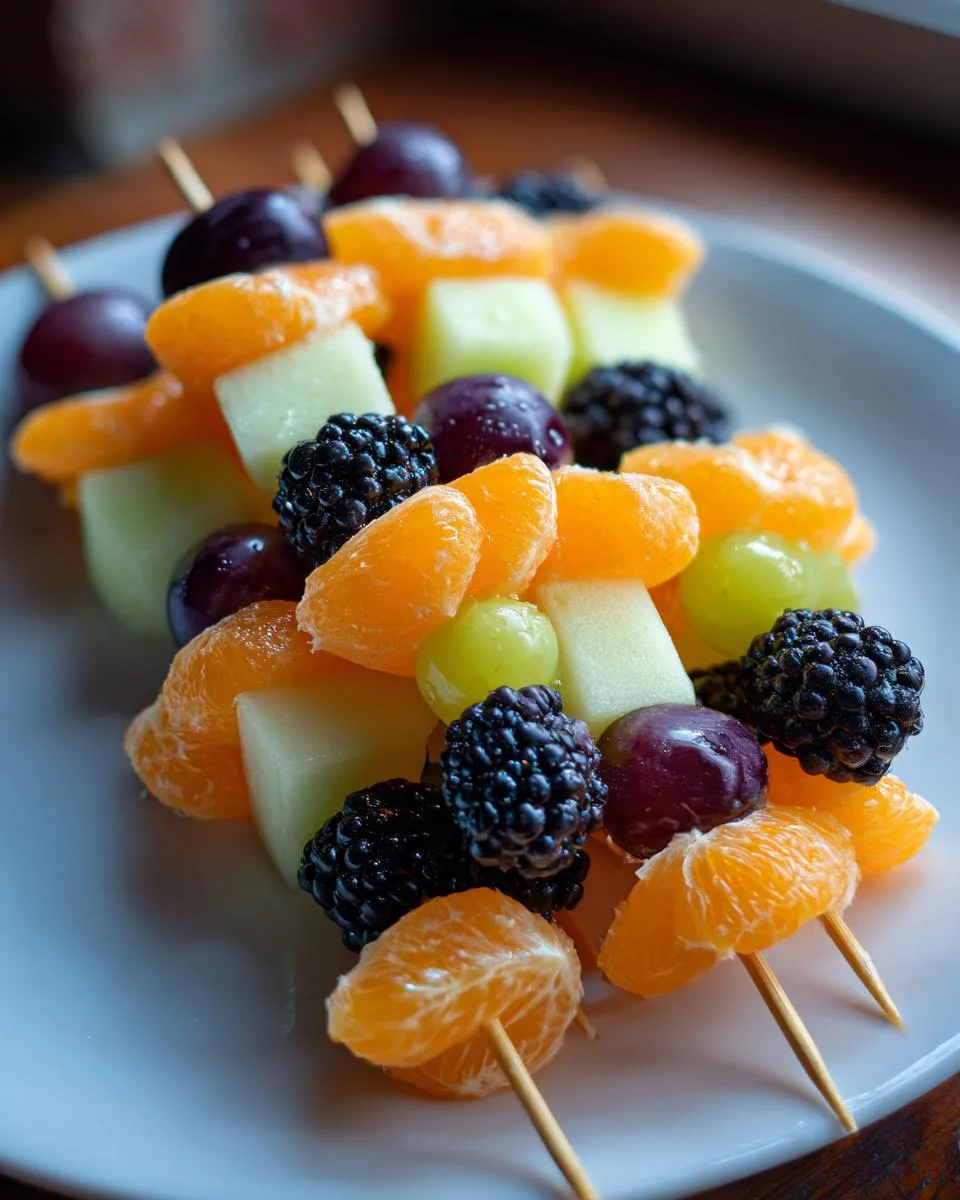 Halloween Fruit Kabobs - detail 3