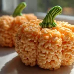 Pumpkin Rice Krispie Treats