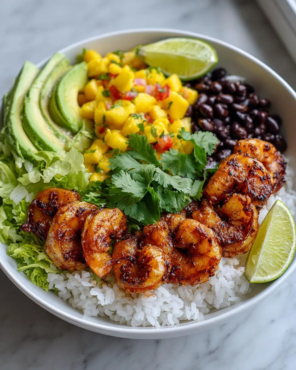 25-Minute Shrimp Taco Bowls with Mango Salsa Perfection 7 Shrimp Taco Bowls with Mango Salsa - detail 3