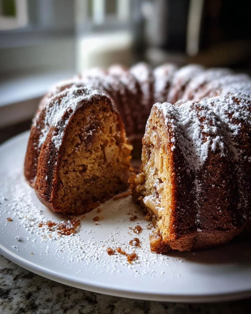 Spiced Apple Bundt Cake - detail 1