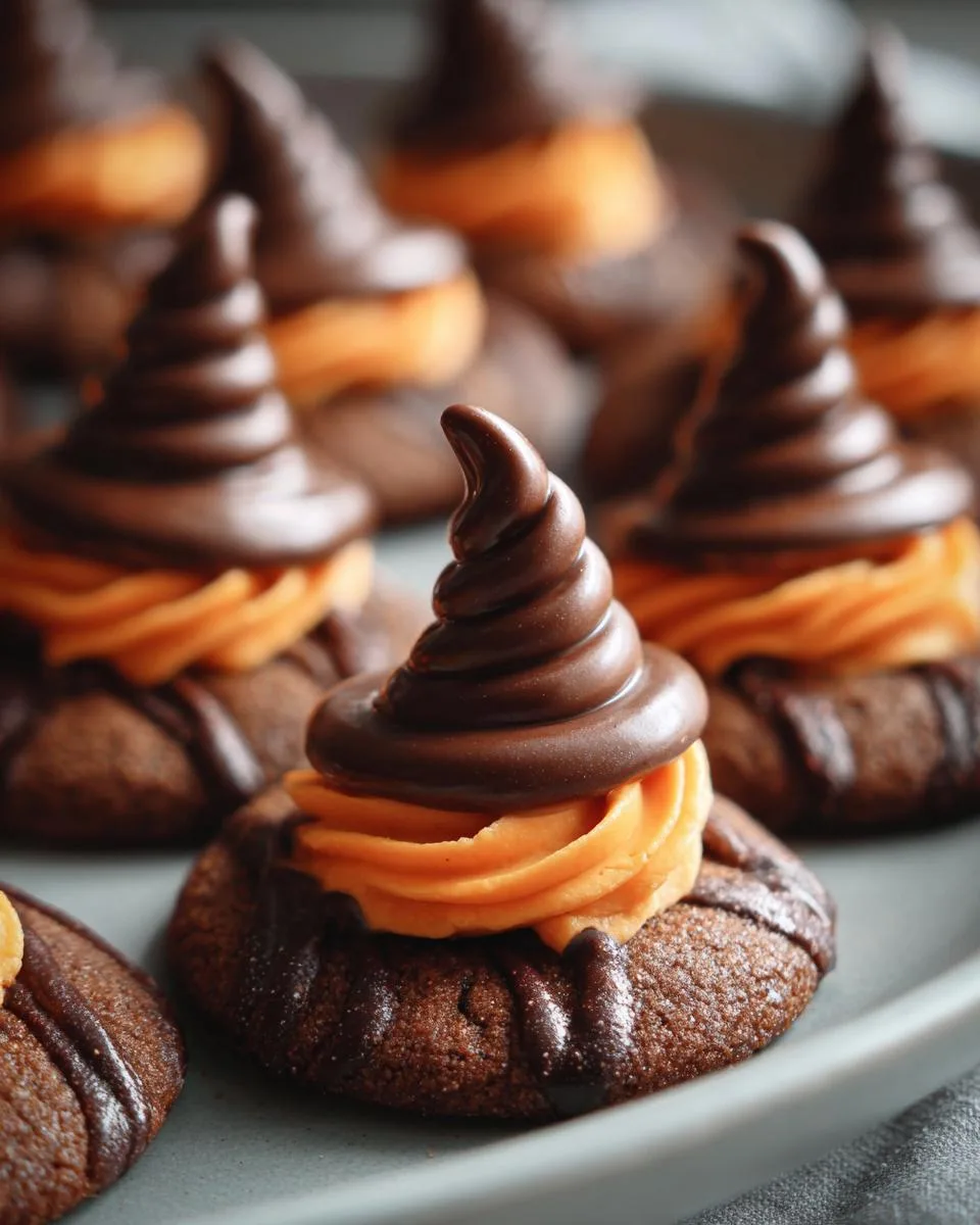 Witch Hat Cookies - detail 2