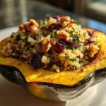 Acorn Squash Stuffed with Quinoa