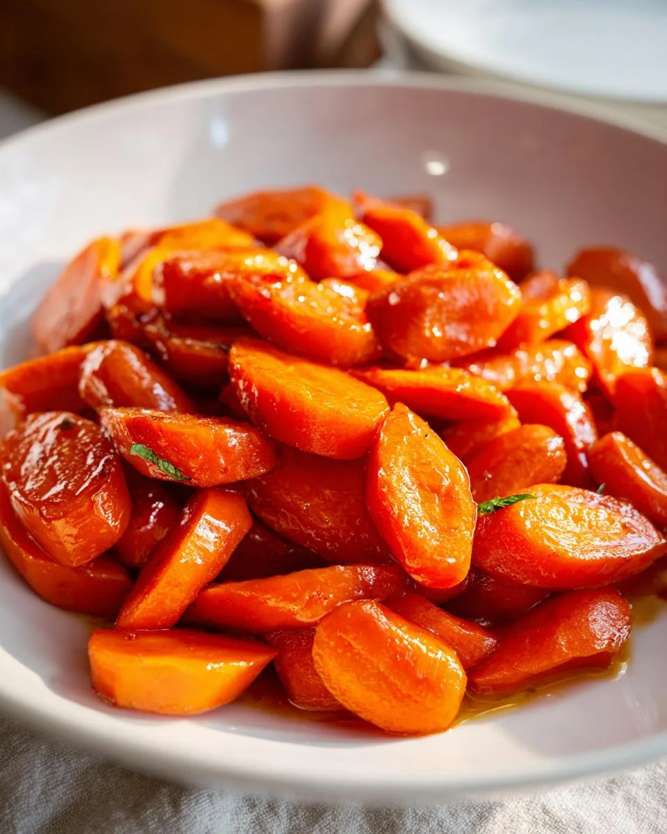 Apple Glazed Carrots - detail 4