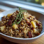 Apple Pecan Wild Rice Pilaf