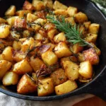 Apple Rosemary Skillet Potatoes
