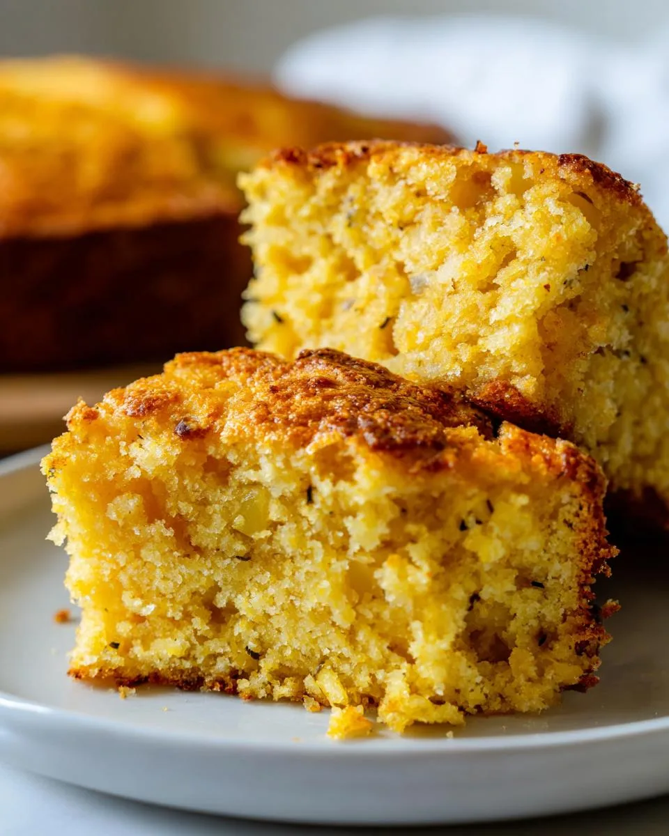 Apple and Sage Cornbread - detail 3